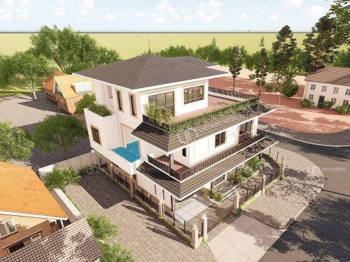 Thiết kế biệt thự nhà anh Dũng Thiết kế biệt thự nhà anh Dũng
